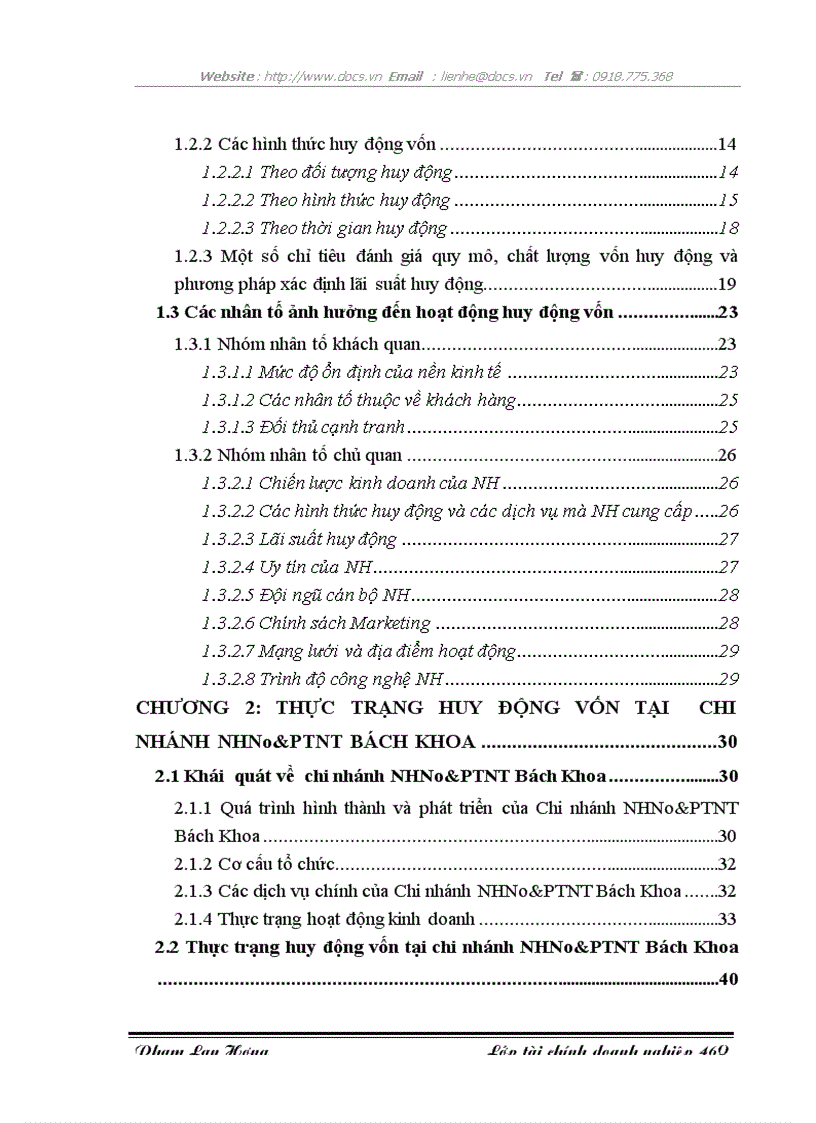 image for page Giải pháp tăng cường huy động vốn tại Chi nhánh NHNo PTNT Chi nhánh Bách Khoa