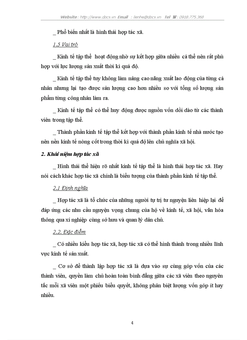 image for page Phát triển kinh tế tập thể trong thời kì quá độ lên chủ nghĩa xã hội