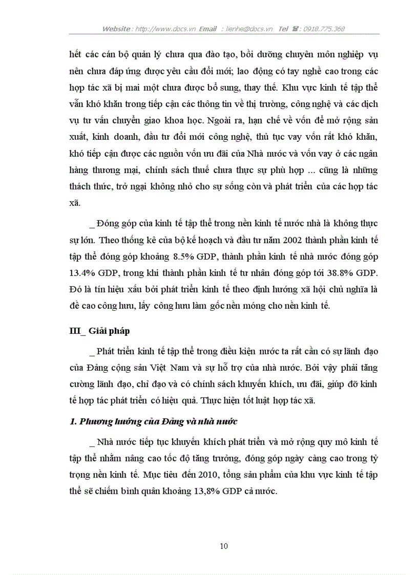 image for page Phát triển kinh tế tập thể trong thời kì quá độ lên chủ nghĩa xã hội