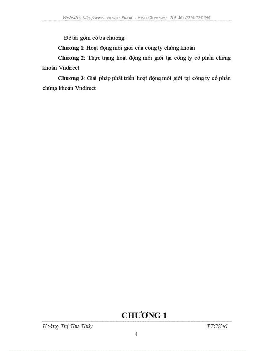 image for page Giải pháp phát triển hoạt động môi giới tại công ty cổ phần chứng khoán Vndirect