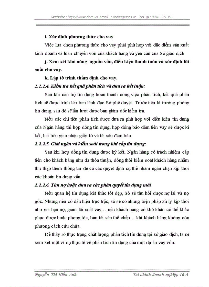 image for page Nâng cao chất lượng phân tích tín dụng tại Sở giao dịch Ngân hàng nông nghiệp và phát triển nông thôn Việt Nam