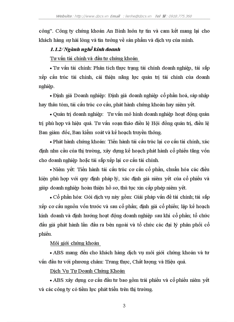 image for page Phân tích và định giá Công ty cổ phần Sông Đà 3