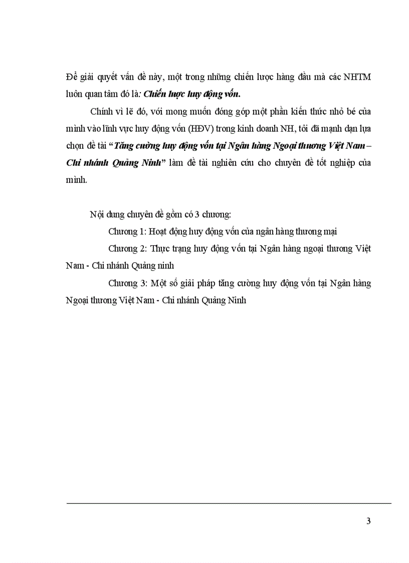 image for page Tăng cường huy động vốn tại Ngân hàng Ngoại thương Việt Nam Chi nhánh Quảng Ninh