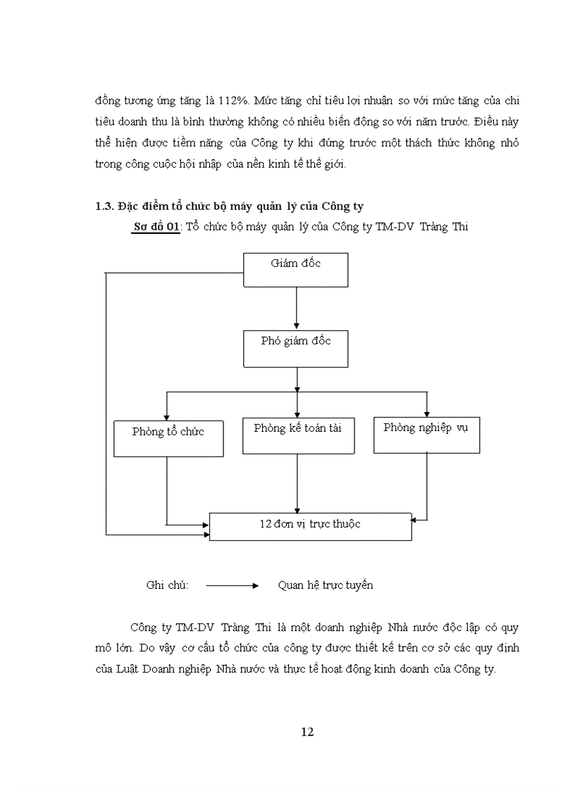 image for page Hoàn thiện kế toán tiêu thụ và xác định kết quả kinh doanh với việc nâng cao hiệu quả kinh doanh của Công ty Thương mại Dịch vụ Tràng Thi