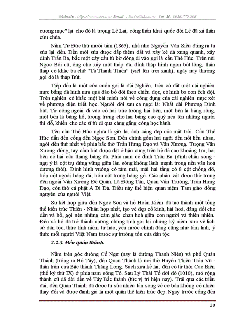 image for page Phát triển du lịch văn hoá trên địa bàn Hà Nội