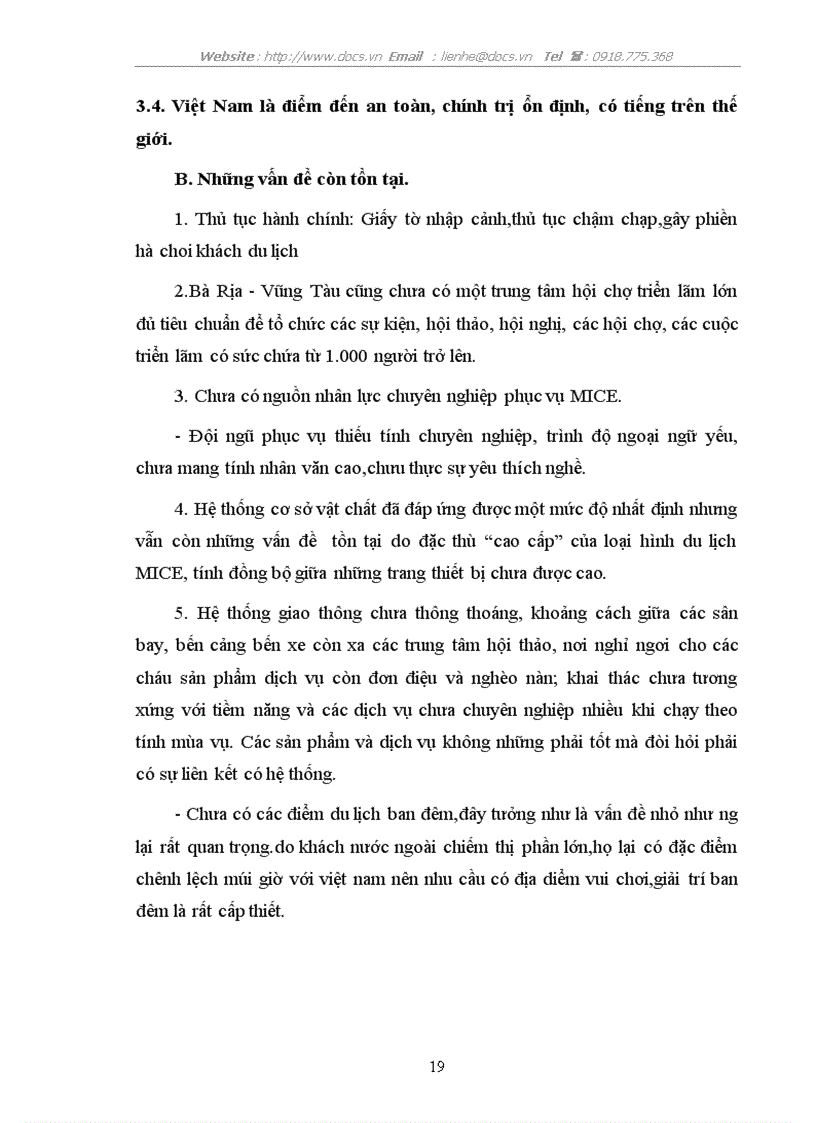 image for page Phát triển du lịch MICE