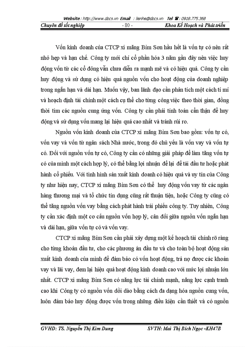 image for page Giải pháp nâng cao năng lực cạnh tranh của Công ty CP xi măng bỉm sơn trong giai đoạn sau cổ phần hoá