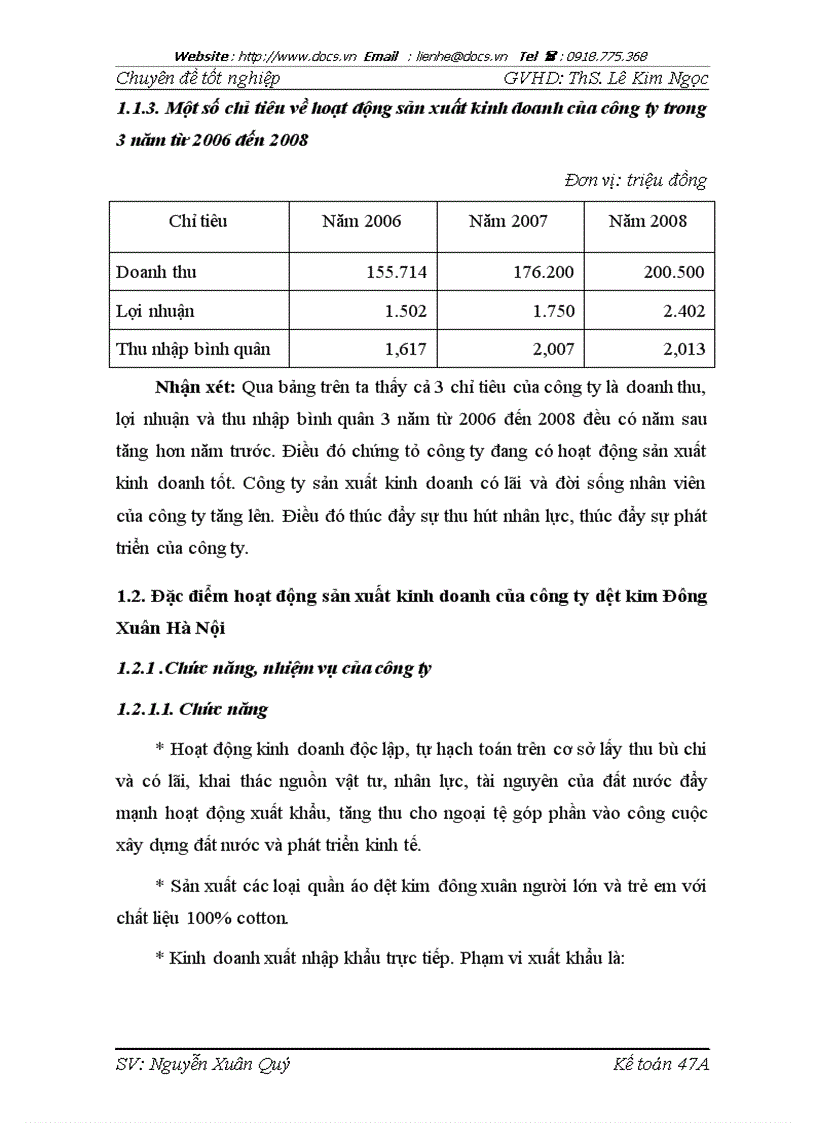image for page Hoàn thiện kế toán nguyên vật liệu tại Công ty Dệt kim Đông Xuân Hà Nội
