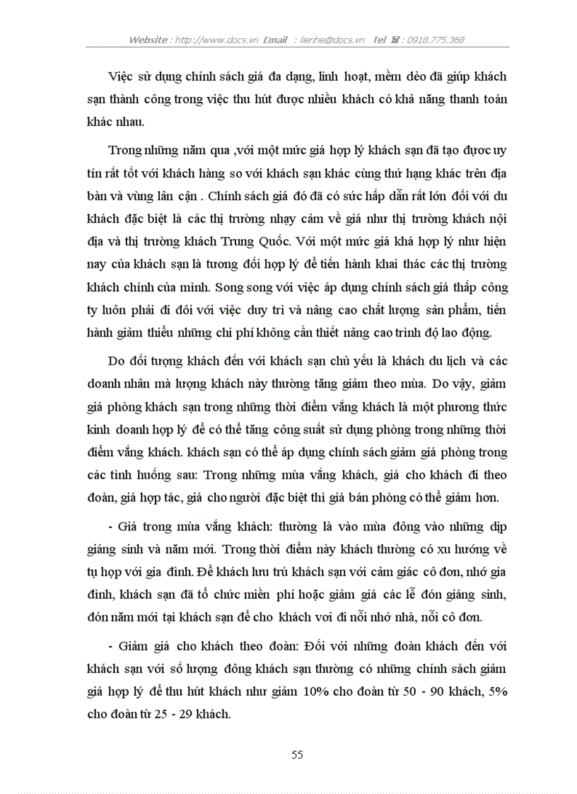 image for page Các biện pháp nhằm thu hút khách inbound Trung Quốc của khách sạn Kim Liên