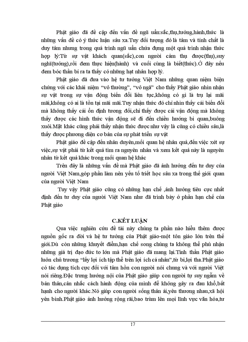 image for page Những giá trị và hạn chế của Phật giáo và ảnh hưởng của nó ở nước ta hiện nay