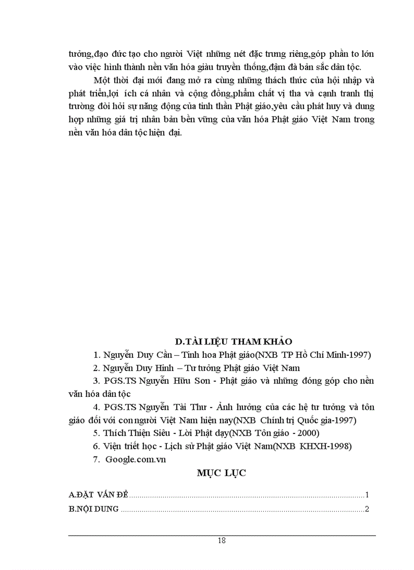 image for page Những giá trị và hạn chế của Phật giáo và ảnh hưởng của nó ở nước ta hiện nay