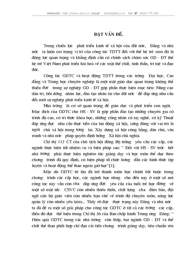 image for page Nghiên cứu lựa chọn một số biện pháp nhằm nâng cao chất lượng giáo dục thể chất cho sinh viên trường Cao đẳng Kỹ Thuật Mỏ Đông Triều Quảng Ninh