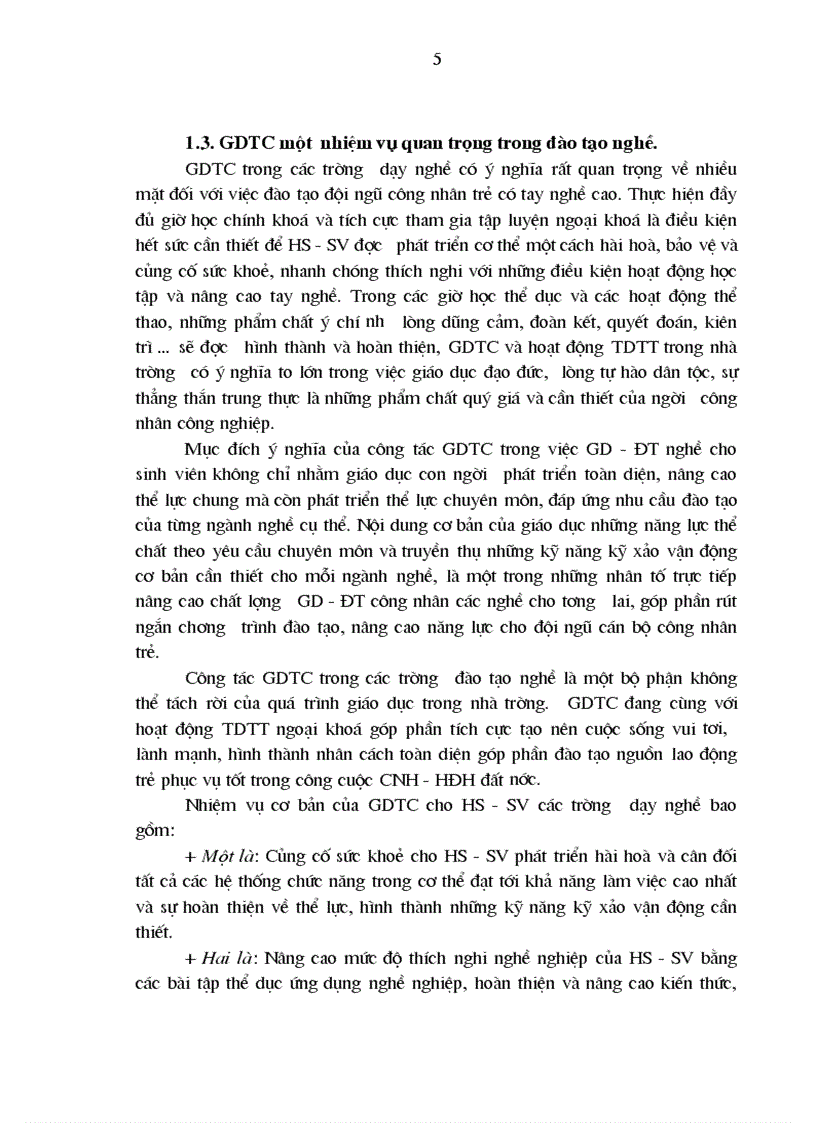 image for page Nghiên cứu lựa chọn một số biện pháp nhằm nâng cao chất lượng giáo dục thể chất cho sinh viên trường Cao đẳng Kỹ Thuật Mỏ Đông Triều Quảng Ninh