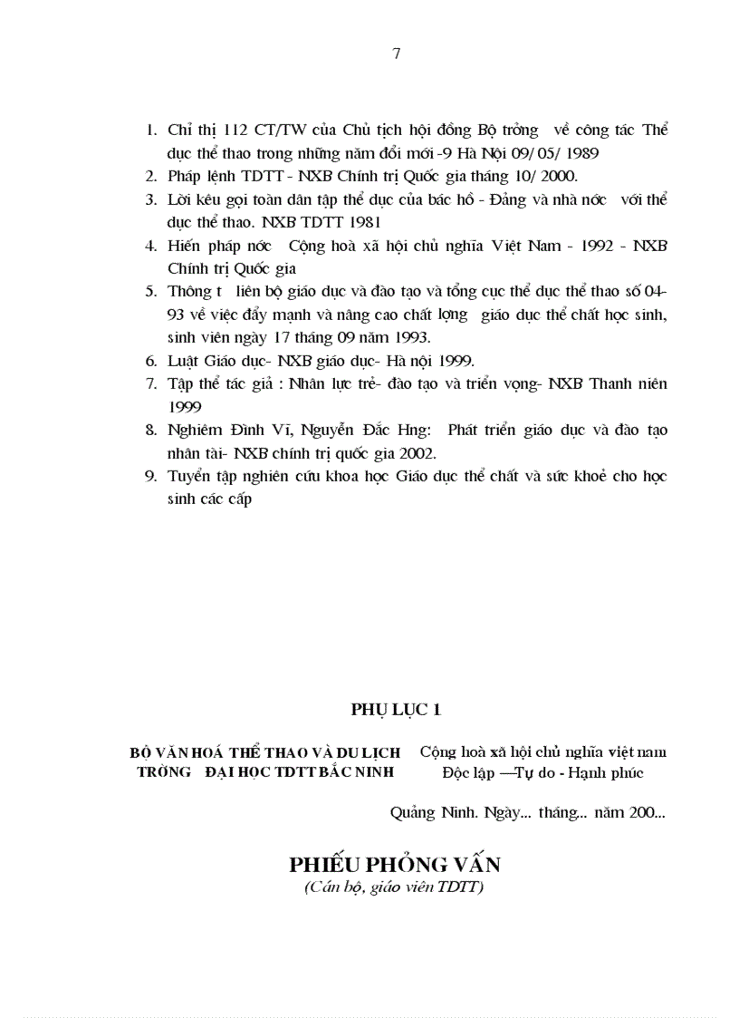 image for page Nghiên cứu lựa chọn một số biện pháp nhằm nâng cao chất lượng giáo dục thể chất cho sinh viên trường Cao đẳng Kỹ Thuật Mỏ Đông Triều Quảng Ninh