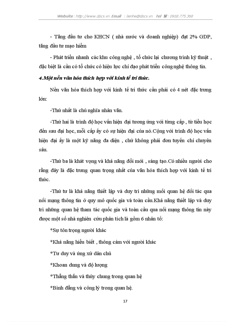 image for page Xây dựng nền kinh tế tri thức ở VN trong quá trình CNH hiện nay