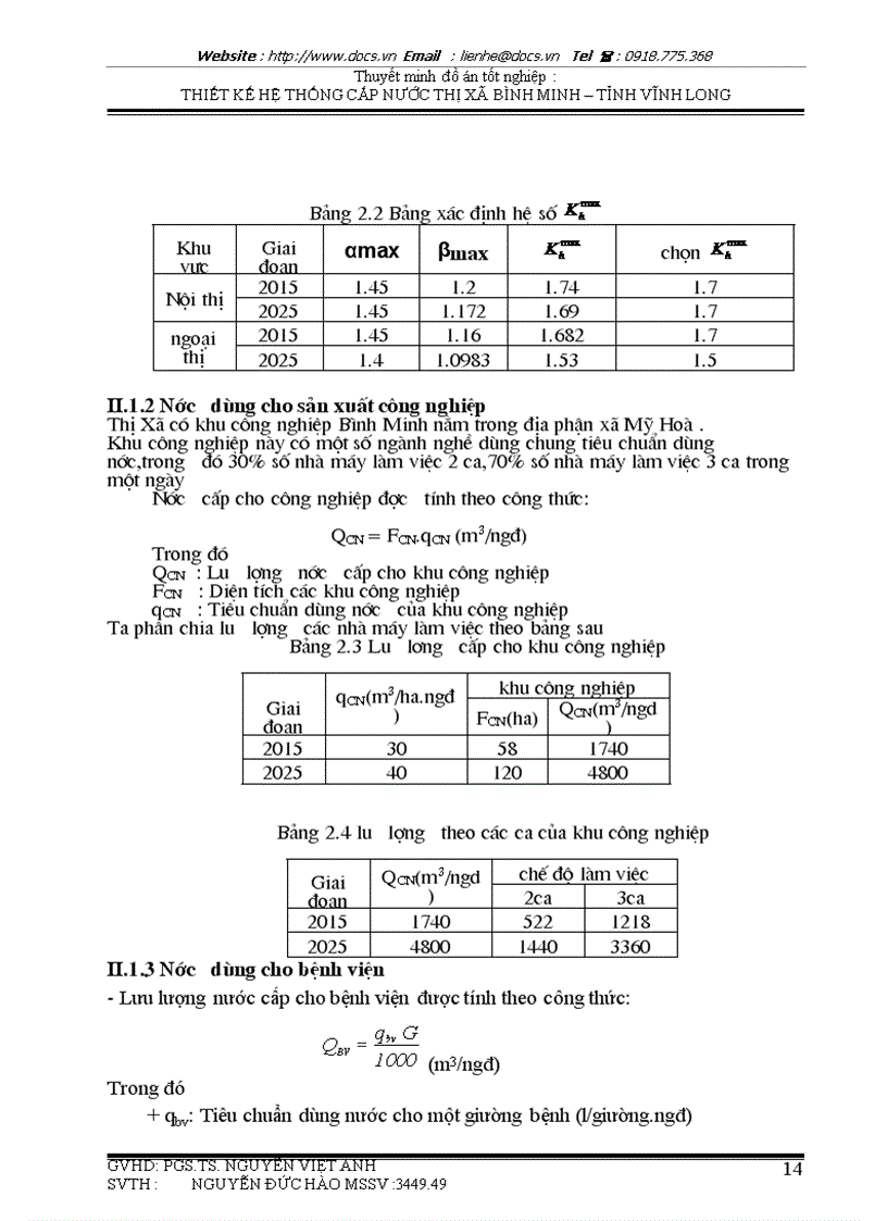 image for page Thiết kế cải tạo và mở rộng hệ thống cấp nước thị xã Bình Minh tỉnh Vĩnh Long