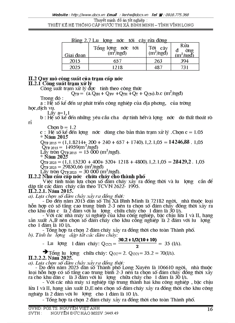 image for page Thiết kế cải tạo và mở rộng hệ thống cấp nước thị xã Bình Minh tỉnh Vĩnh Long