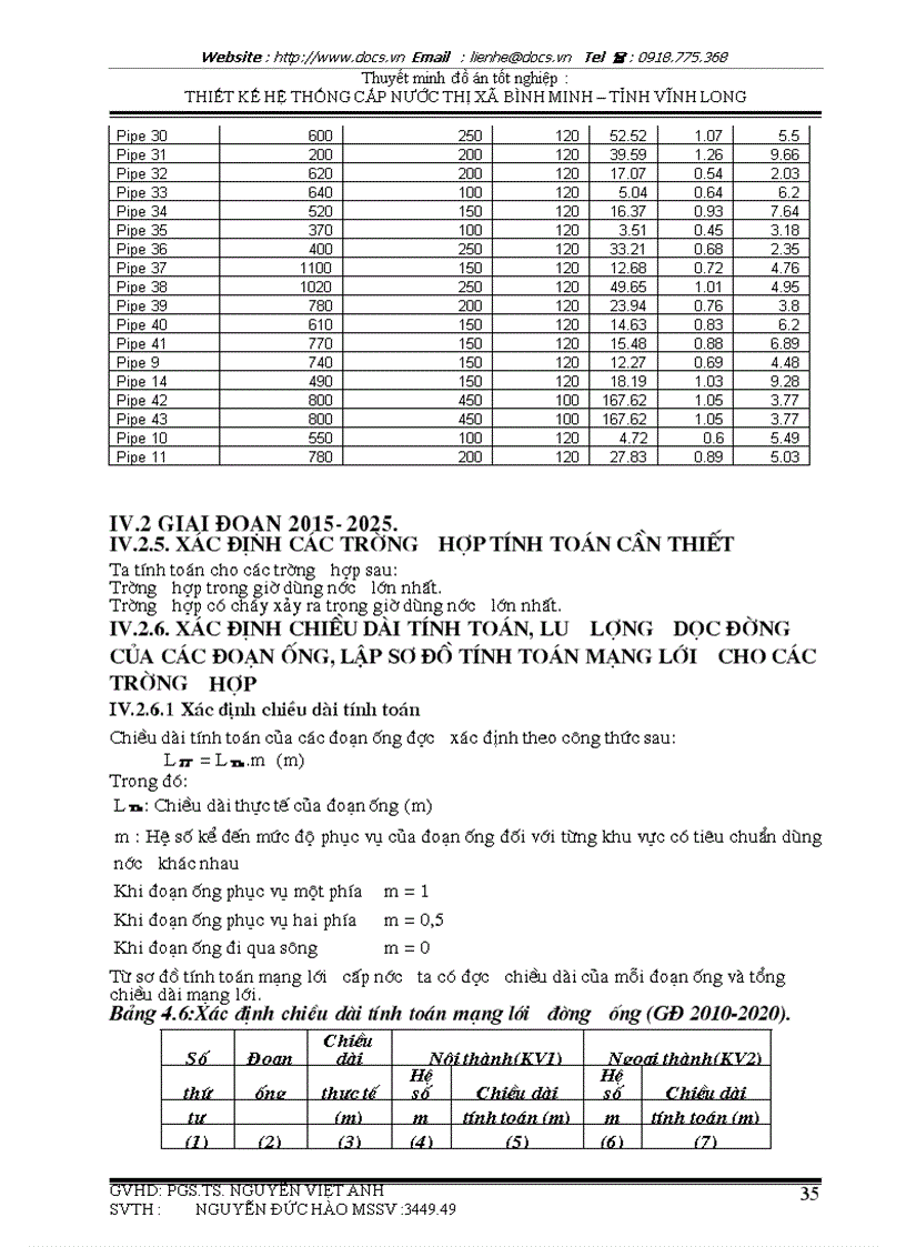 image for page Thiết kế cải tạo và mở rộng hệ thống cấp nước thị xã Bình Minh tỉnh Vĩnh Long