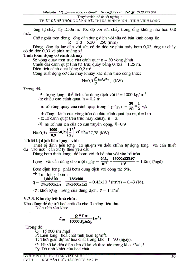 image for page Thiết kế cải tạo và mở rộng hệ thống cấp nước thị xã Bình Minh tỉnh Vĩnh Long