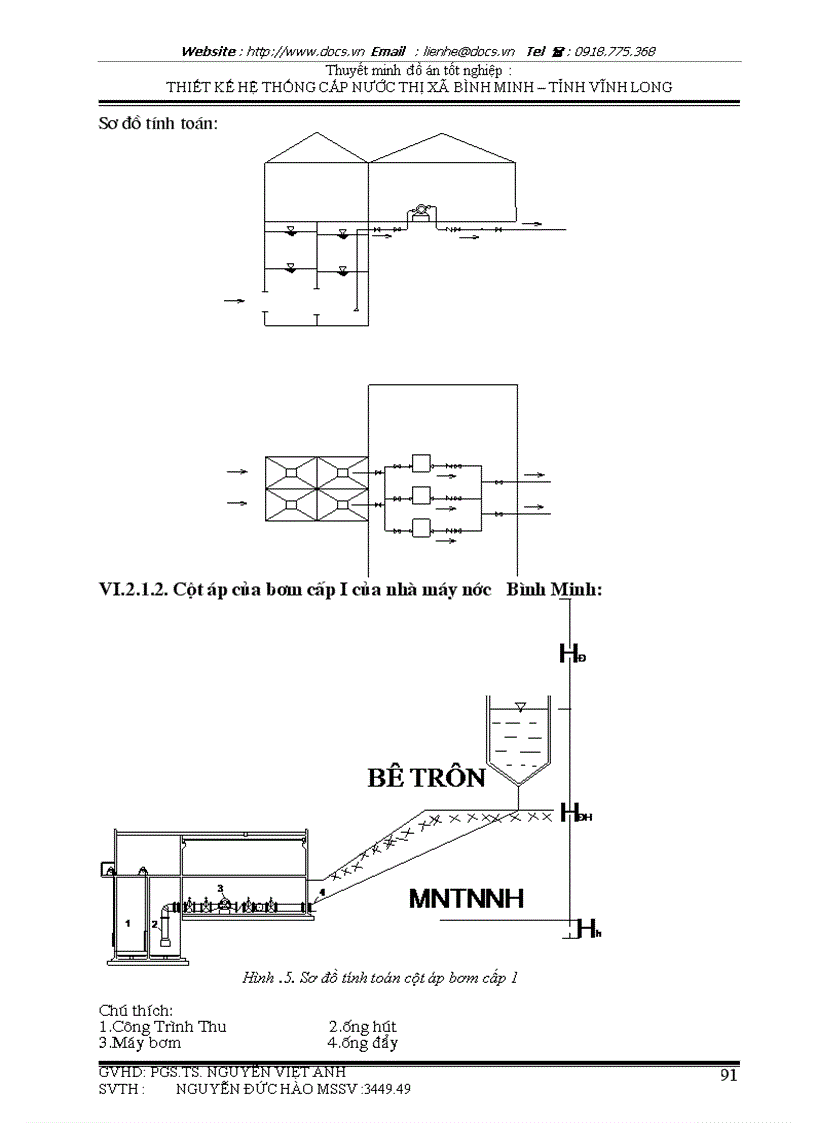 image for page Thiết kế cải tạo và mở rộng hệ thống cấp nước thị xã Bình Minh tỉnh Vĩnh Long