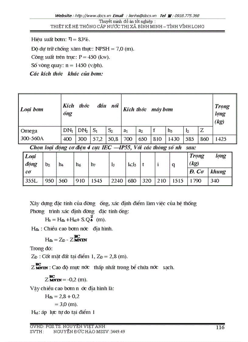 image for page Thiết kế cải tạo và mở rộng hệ thống cấp nước thị xã Bình Minh tỉnh Vĩnh Long