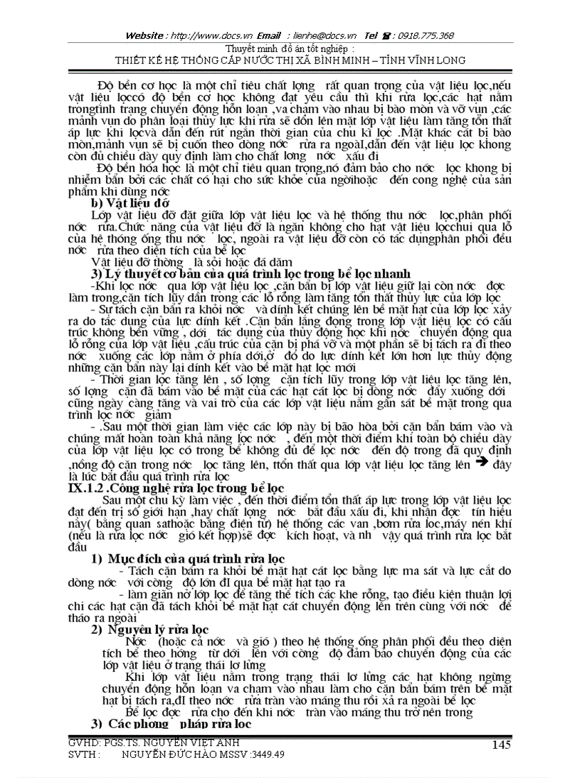 image for page Thiết kế cải tạo và mở rộng hệ thống cấp nước thị xã Bình Minh tỉnh Vĩnh Long