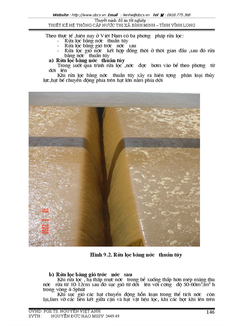 image for page Thiết kế cải tạo và mở rộng hệ thống cấp nước thị xã Bình Minh tỉnh Vĩnh Long