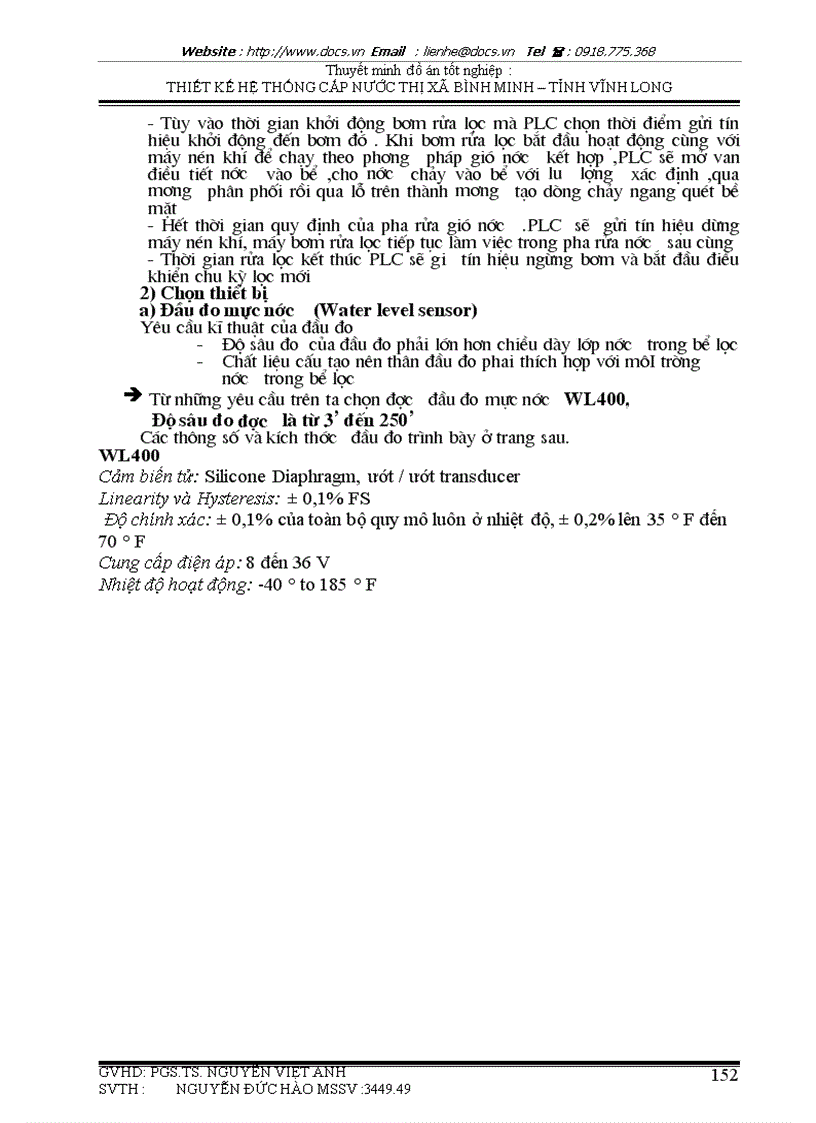 image for page Thiết kế cải tạo và mở rộng hệ thống cấp nước thị xã Bình Minh tỉnh Vĩnh Long