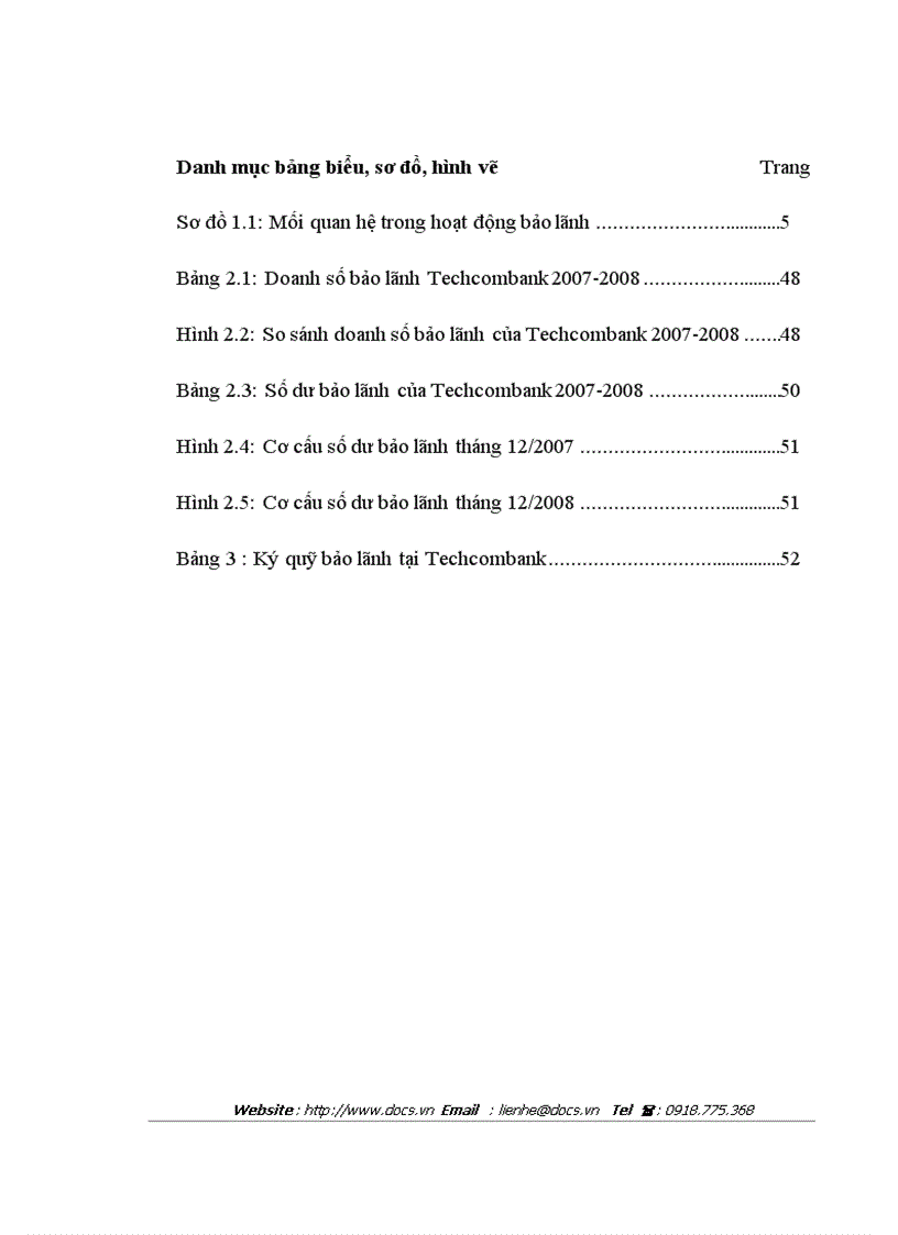 image for page Nâng cao chất lượng bảo lãnh tại ngânhàng NHTMCP Kỹ Thương TechcomBank Việt Nam