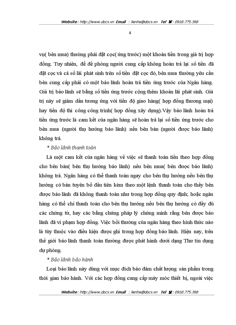 image for page Nâng cao chất lượng bảo lãnh tại ngânhàng NHTMCP Kỹ Thương TechcomBank Việt Nam