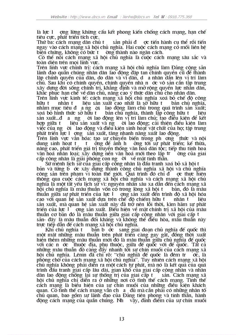 image for page Sứ mệnh lịch sử của giai cấp công nhân