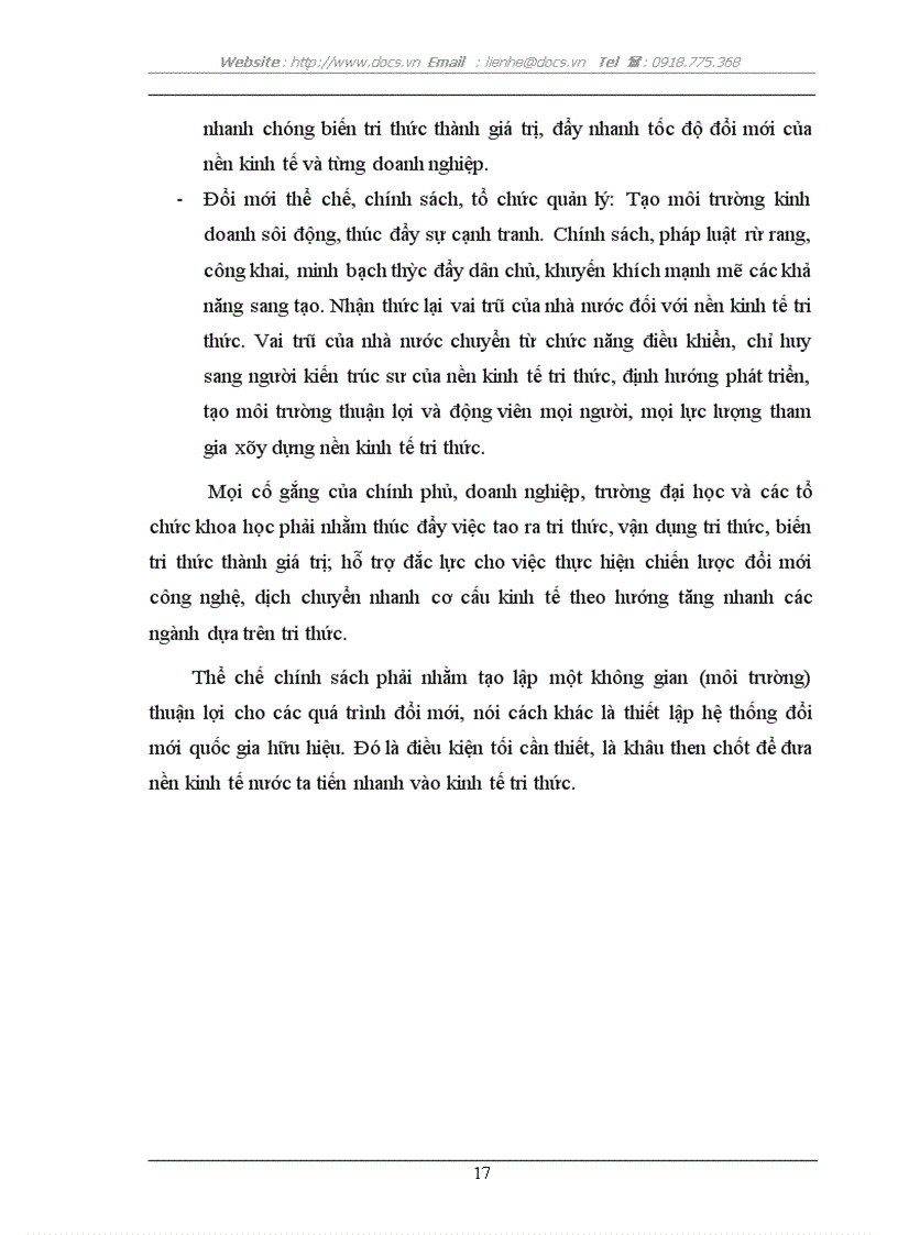 image for page Xây dựng nền kinh tế tri thức ở Việt Nam Lý luận thực trạng giải pháp