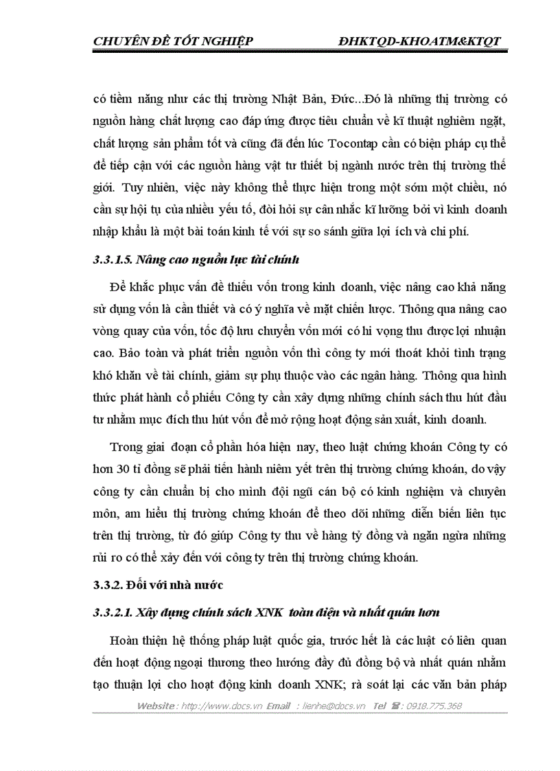 image for page Hoạt động phát triển nguồn hàng nhập khẩu vật tư thiết bị ngành nước ở công ty cổ phần xnk tạp phẩm tocontap hà nội