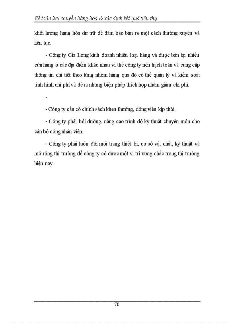 image for page Kế toán lưu chuyển hàng hóa và xác định kết quả tiêu thụ hàng hóa của công ty TNHH phát triển và công nghệ Gia Long