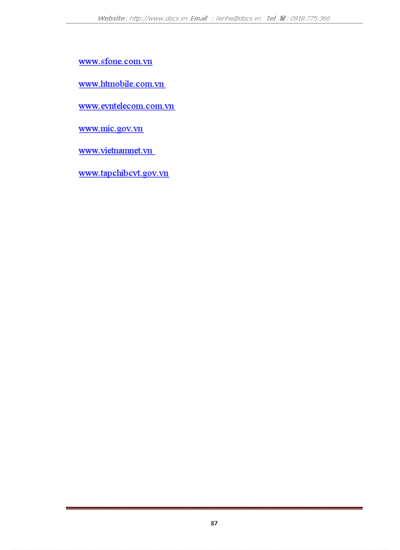 image for page Nghiên cứu sự trung thành của khách hàng đối với dịch vụ viễn thông di động tại Việt Nam