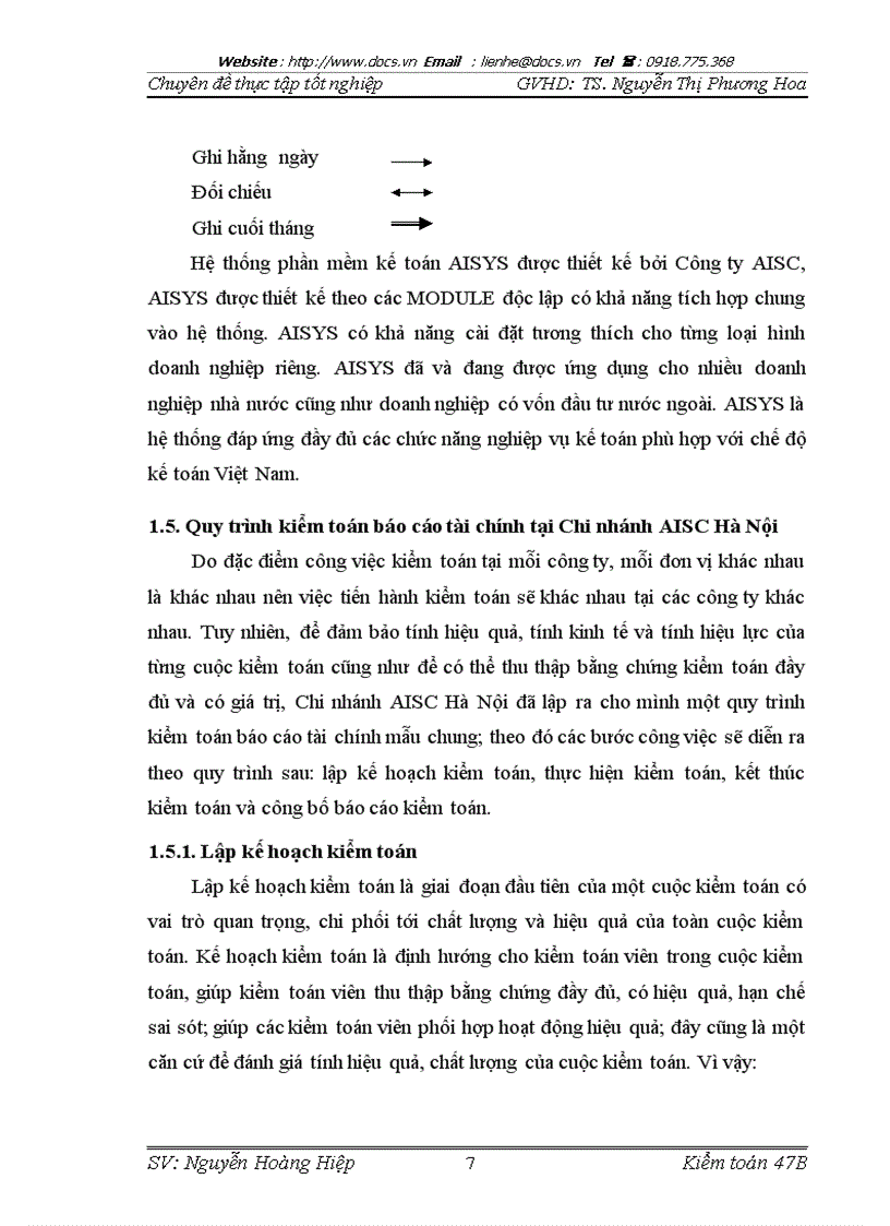 image for page Chu trình kiểm toán hàng tồn kho trong kiểm toán báo cáo tài chính do Công ty TNHH kiểm toán và dịch vụ tin học TP HCM chi nhánh Hà Nội thực hiện