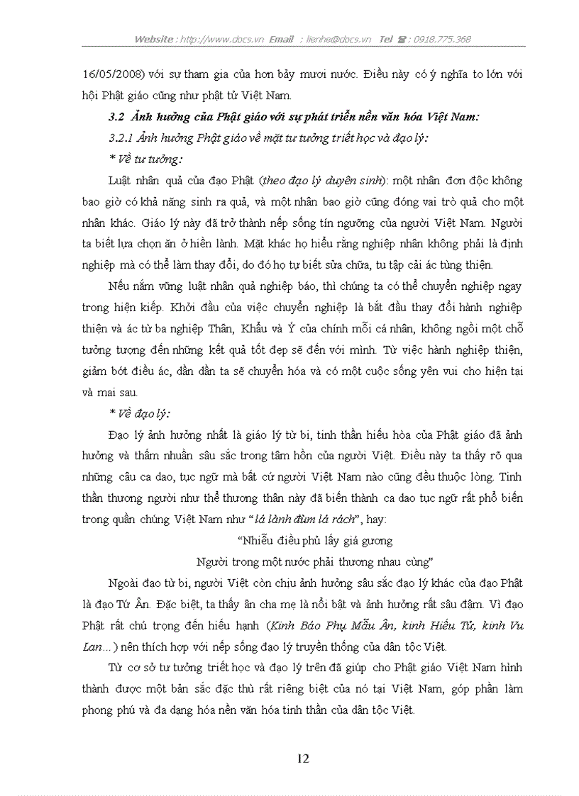 image for page Những giá trị hạn chế của Phật giáo và ảnh hưởng của nó ở nước ta hiện nay