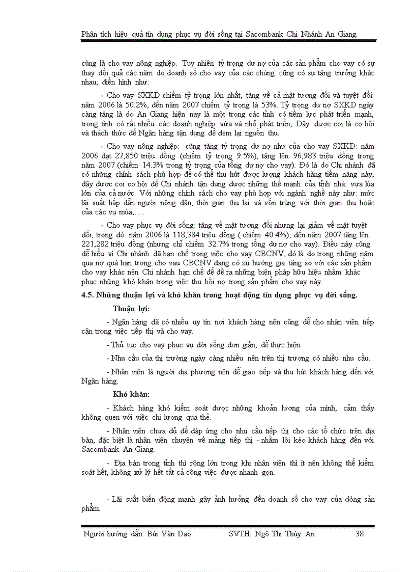image for page Phân tích hiệu quả tín dụng phục vụ đời sống tại SACOMBANK Chi nhánh AG