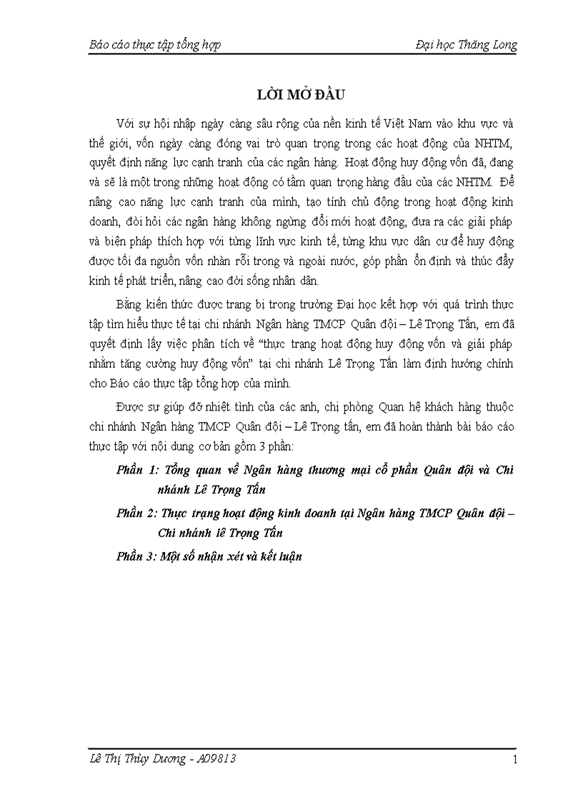 image for page Tại ngânhàng NHTMCP Quân Đội MB CN Lê Trọng Tấn lt NHa gt
