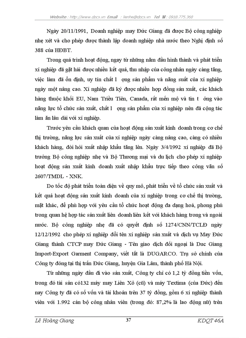 image for page Hoạt động thâm nhập thị trường EU của CTCP may Đức Giang Thực trạng và giải pháp
