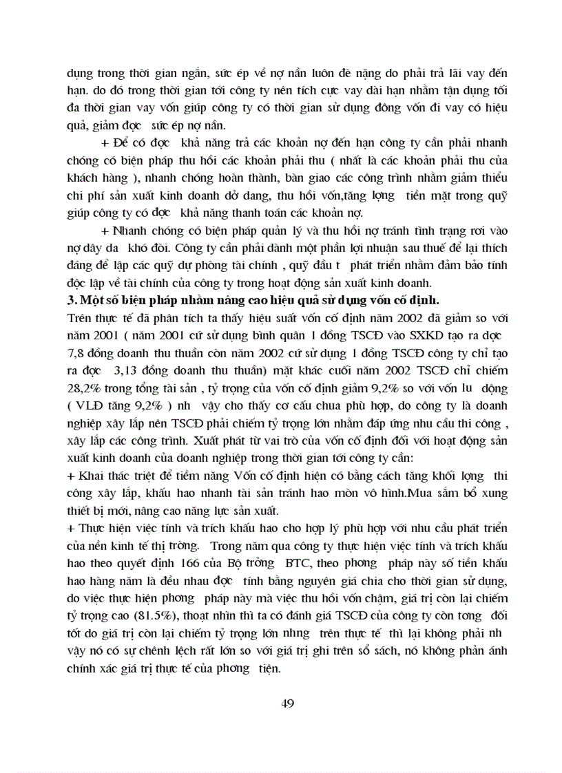 image for page Một số biện pháp nhằm nâng cao hiệu quả sử dụng vốn sản xuất kinh doanh tại Công ty cổ phần xây lắp điện nước Hải Hà