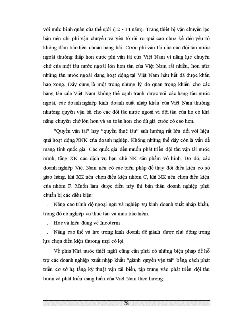 image for page Hoạt động kinh doanh dịch vụ giao nhận hàng hóa quốc tế tại Chi nhánh Công ty Kho vận miền Nam SOTRANS Hà Nội thực trạng và giải pháp phát triển