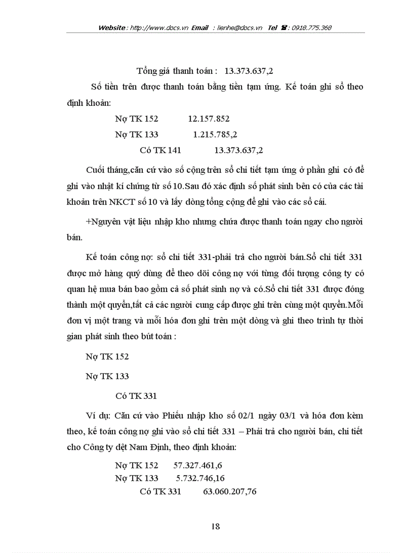 image for page Hoàn thiện kế toán nguyên vật liệu tại Công ty Cổ phần May Thăng Long