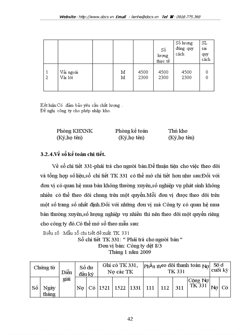 image for page Hoàn thiện kế toán nguyên vật liệu tại Công ty Cổ phần May Thăng Long