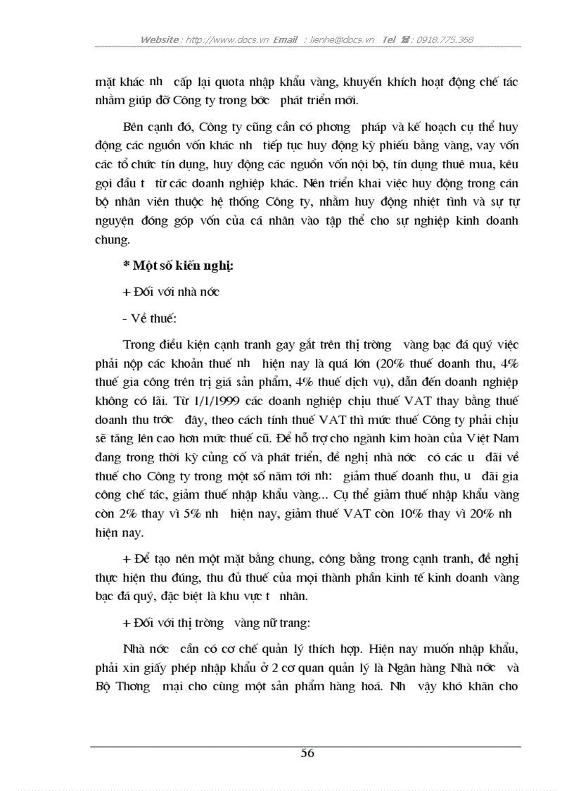 image for page Phân tích tình hình doanh thu bán hàng và các biện pháp không ngừng tăng doanh thu bán hàng ở Công ty Vàng Bạc Đá Quý Hà Nội