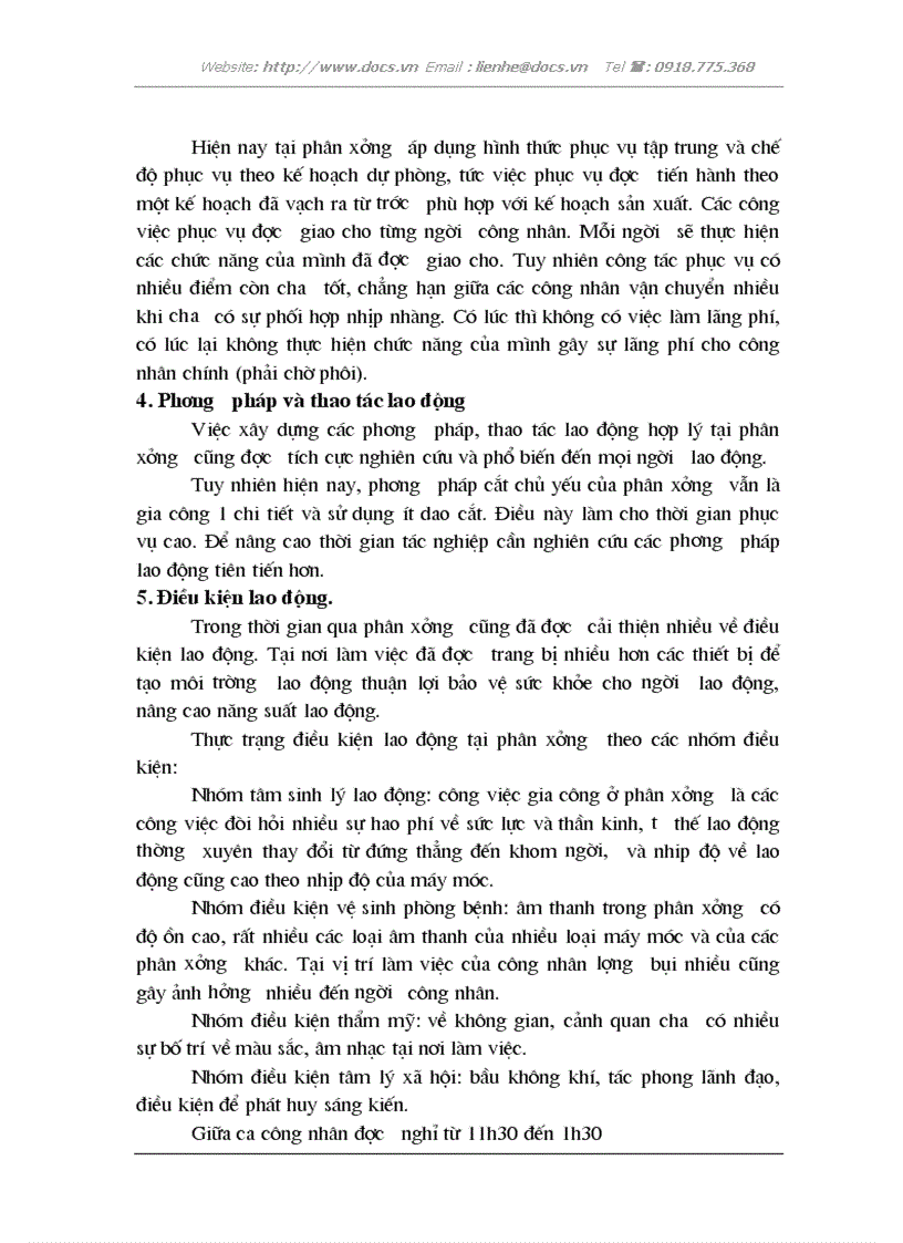 image for page Thực trạng trình độ tổ chức lao động khoa học tại phân xưởng cơ khí công ty cổ phần cơ khí chế tạo hải phòng