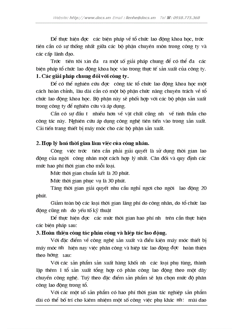 image for page Thực trạng trình độ tổ chức lao động khoa học tại phân xưởng cơ khí công ty cổ phần cơ khí chế tạo hải phòng