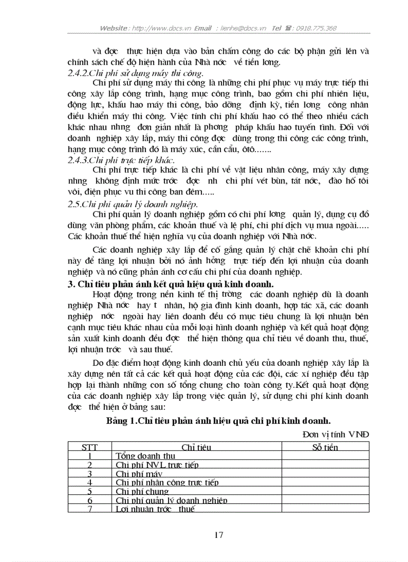 image for page Biện pháp giảm chi phí kinh doanh ở công ty Đầu Tư Xây lắp Thương Mại