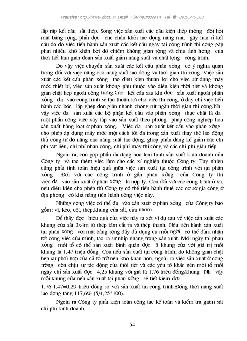 image for page Biện pháp giảm chi phí kinh doanh ở công ty Đầu Tư Xây lắp Thương Mại