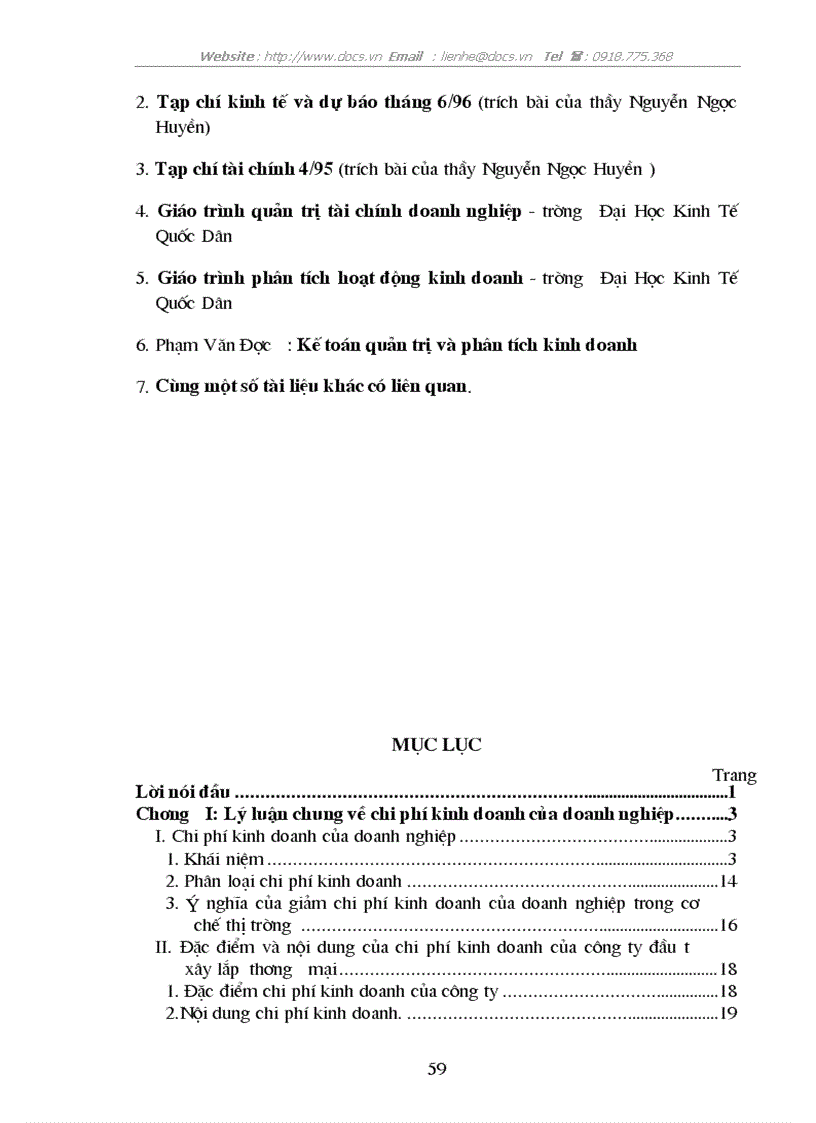 image for page Biện pháp giảm chi phí kinh doanh ở công ty Đầu Tư Xây lắp Thương Mại